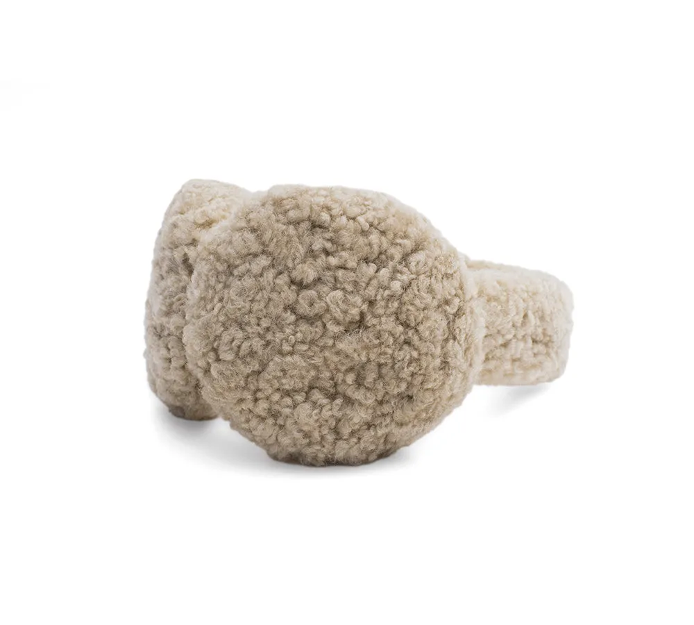 EVERAU® UGG Women Adjustable Sheepskin Wool Earmuff Cozette sold by UGG Express product image thumbnail 4