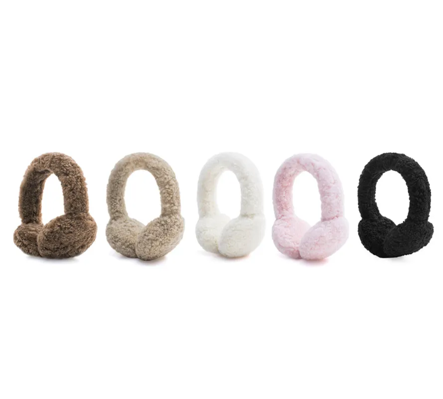 EVERAU® UGG Women Adjustable Sheepskin Wool Earmuff Cozette sold by UGG Express