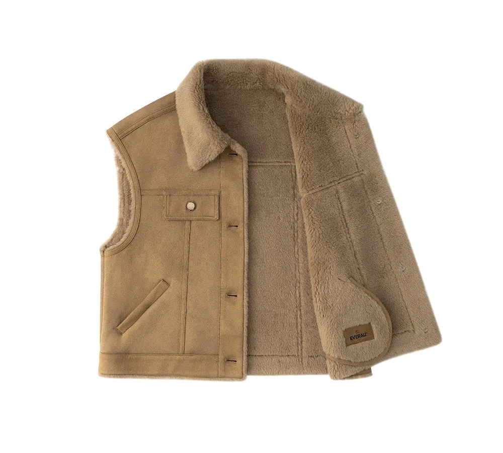 EVERAU® Fluffy Sleeveless Vest Warda sold by UGG Express product image thumbnail 4