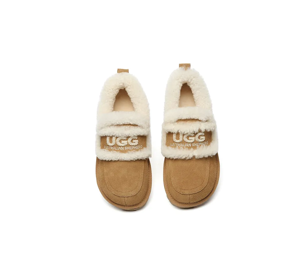 AUSTRALIAN SHEPHERD® UGG Slippers Women Sheepskin Wool Ankle Rilee Loafers sold by UGG Express product image thumbnail 5
