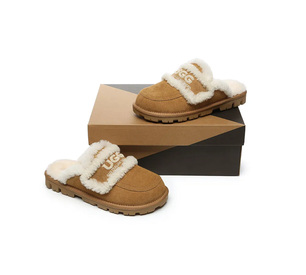 AUSTRALIAN SHEPHERD® UGG Slippers Women Sheepskin Wool Shearling Lined Rilee sold by UGG Express product image thumbnail 4