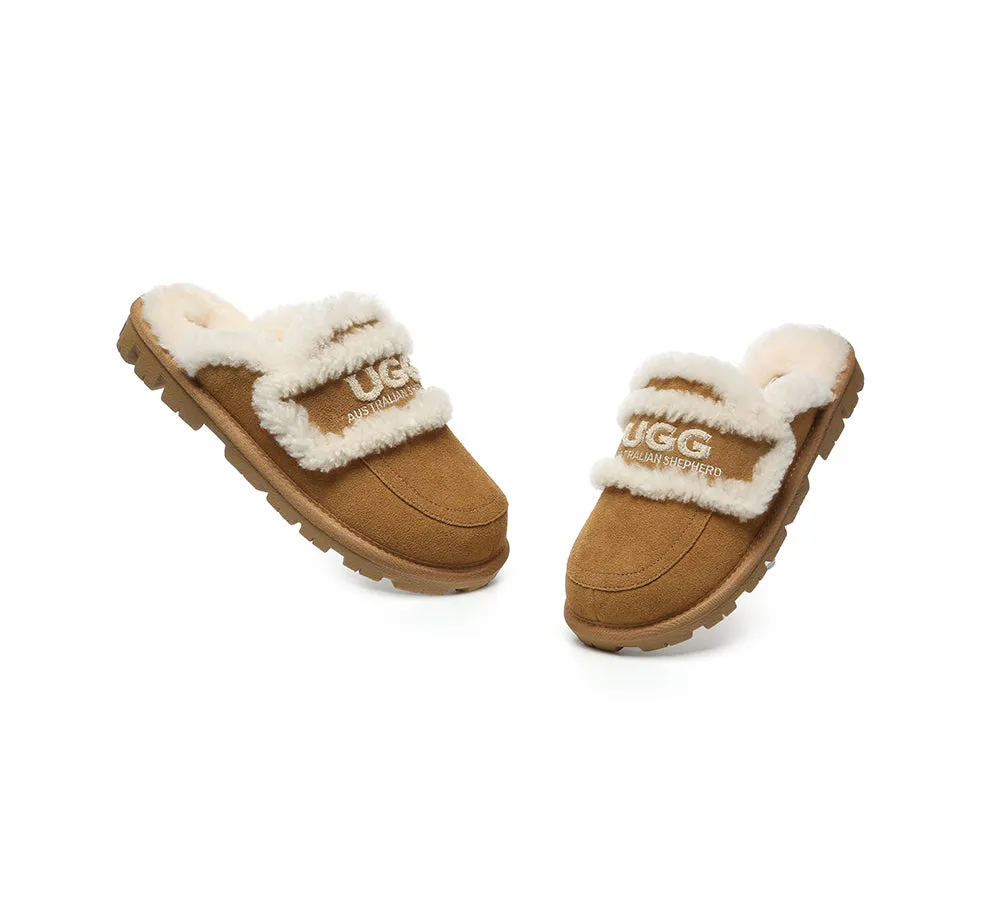 AUSTRALIAN SHEPHERD® UGG Slippers Women Sheepskin Wool Shearling Lined Rilee sold by UGG Express product image thumbnail 5
