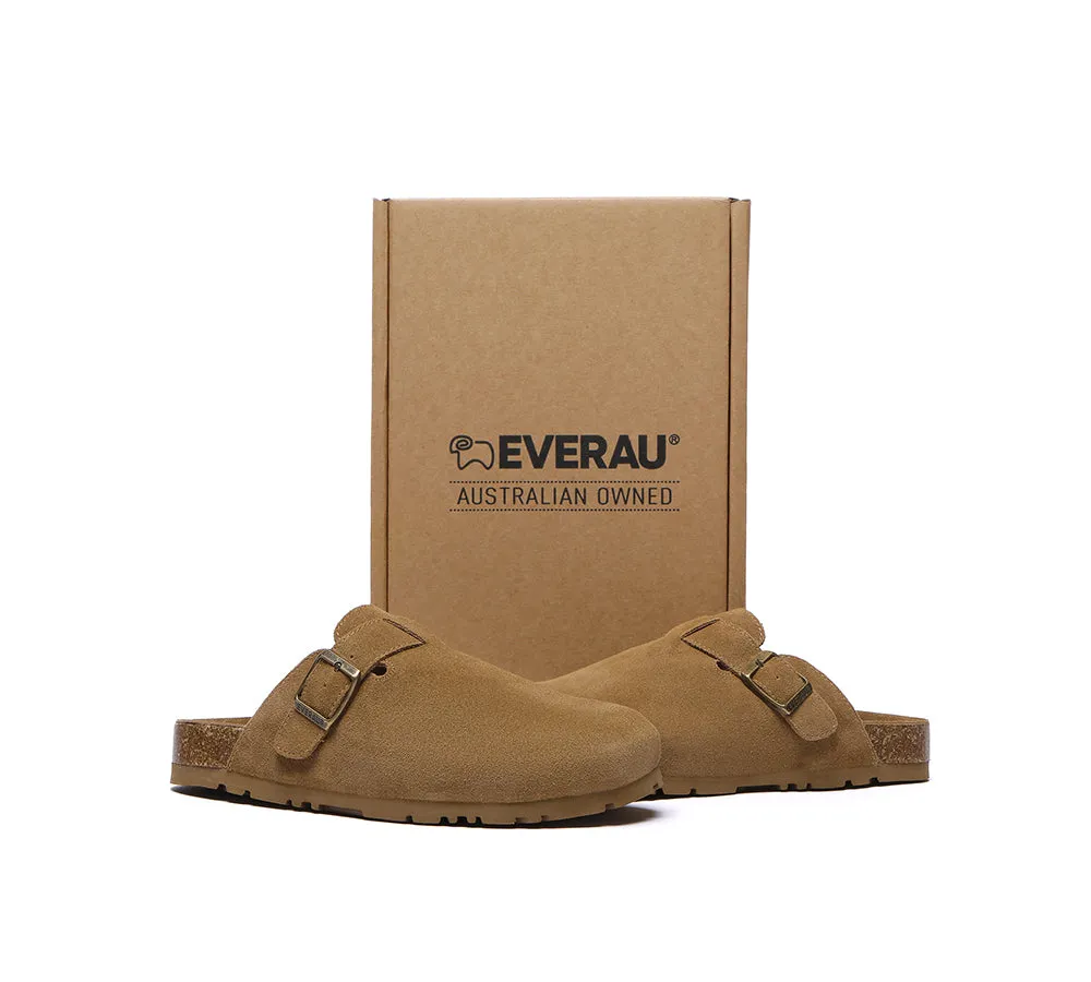 EVERAU® Men Adjustable Buckled Straps Slip-on Flat Sandal Slides Large Size Mason sold by UGG Express product image thumbnail 4