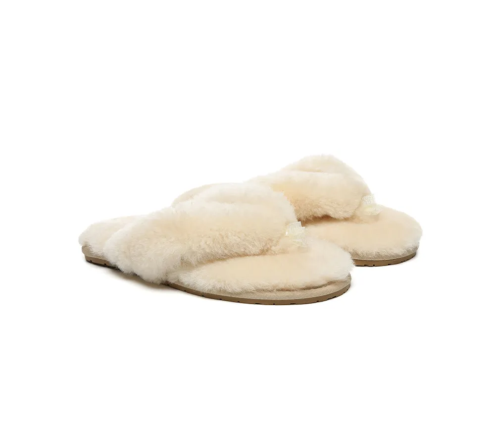 AUSTRALIAN SHEPHERD® UGG Thongs Women Fluffy Slides Farah sold by UGG Express product image thumbnail 2