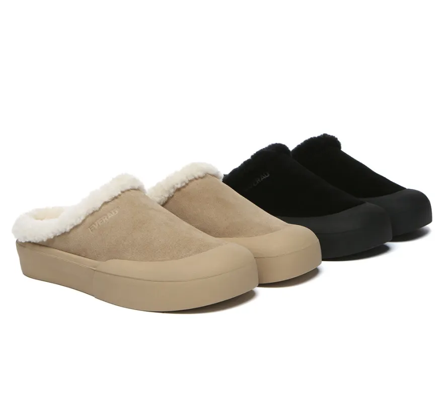 EVERAU® UGG Slippers Sheepskin Wool Scuff Staney sold by UGG Express