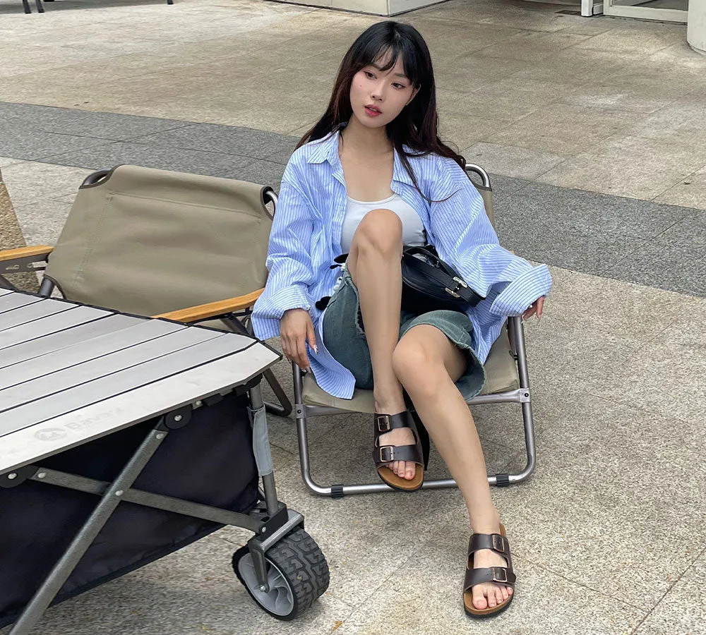 EVERAU® Adjustable Strap Summer Beach Mick Sandal Slides sold by UGG Express product image thumbnail 2