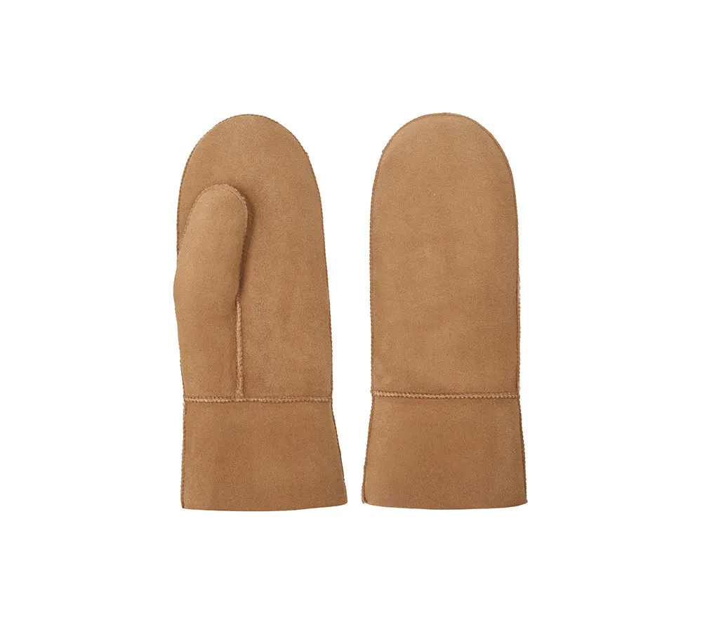 AUSTRALIAN SHEPHERD® Fluffy Sheepskin Wool Men Mittens sold by UGG Express product image thumbnail 4