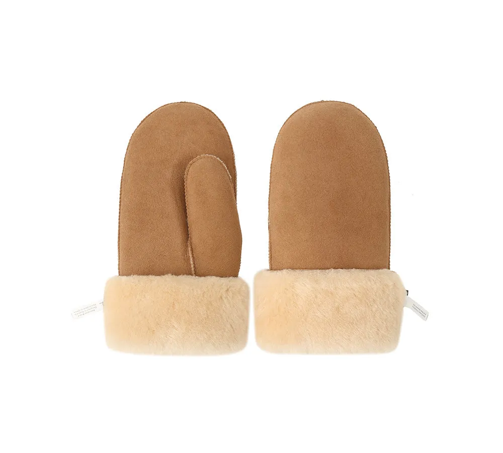 AUSTRALIAN SHEPHERD® Fluffy Sheepskin Wool Men Mittens sold by UGG Express product image thumbnail 5