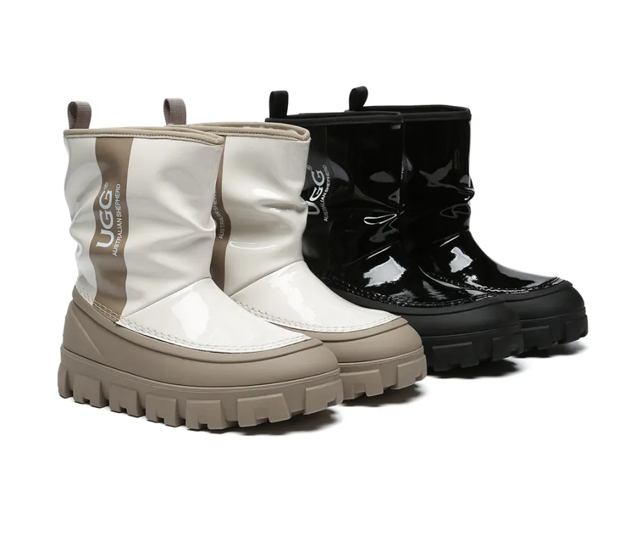 AUSTRALIAN SHEPHERD® UGG Boots Women Sheepskin Wool Waterproof Chunky Wren made by UGG Express