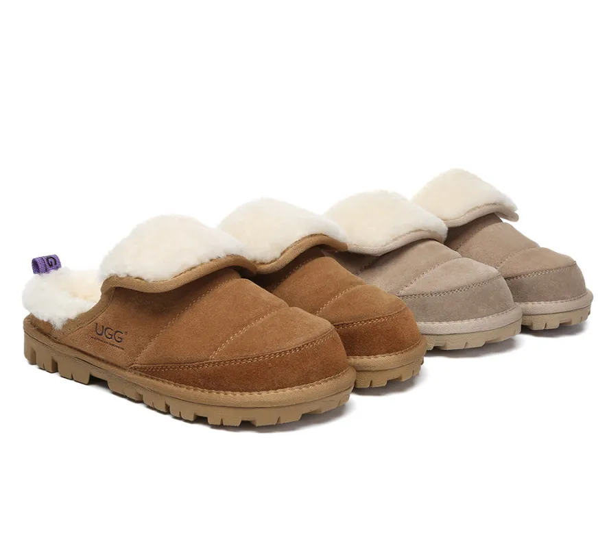 AUSTRALIAN SHEPHERD® UGG Slippers Sheepskin Wool Theia sold by UGG Express