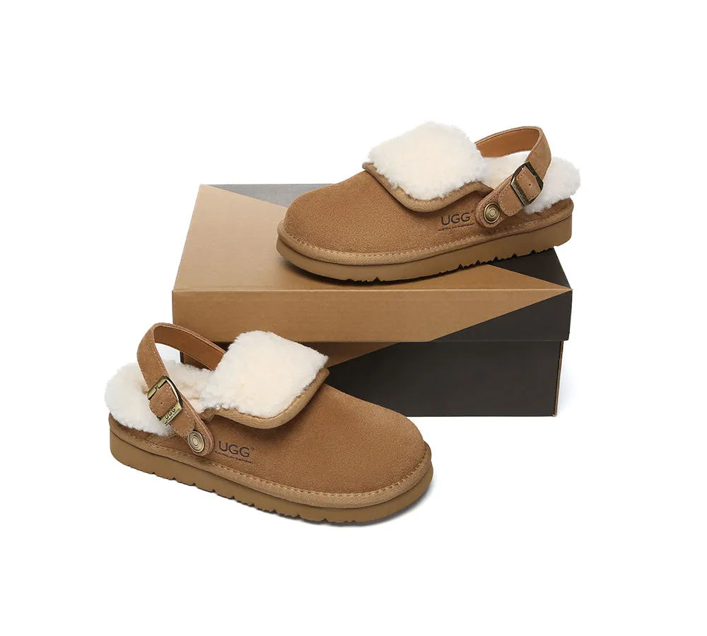 AUSTRALIAN SHEPHERD® 3-Way Style UGG Slippers Sheepskin Wool Adjustable Strap Slingback Tenley sold by UGG Express product image thumbnail 5