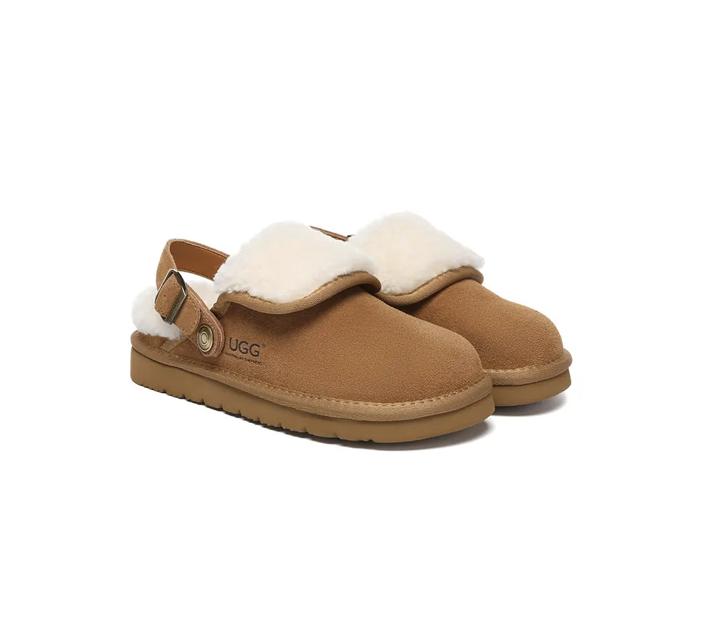 AUSTRALIAN SHEPHERD® 3-Way Style UGG Slippers Sheepskin Wool Adjustable Strap Slingback Tenley sold by UGG Express product image thumbnail 3