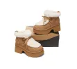 AUSTRALIAN SHEPHERD® UGG Boots Women Sheepskin Wool Lace Up Chunky Platform Bumpy sold by UGG Express