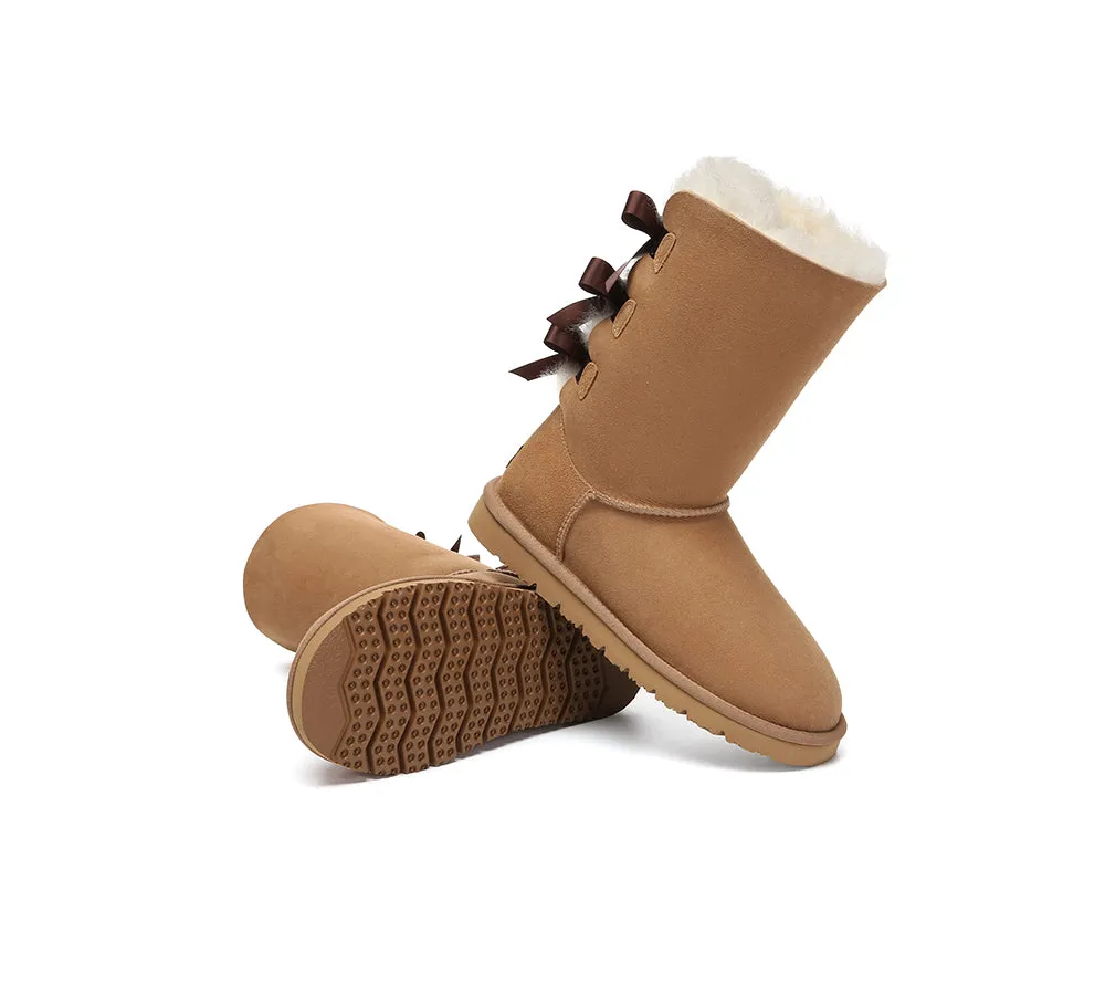 AUSTRALIAN SHEPHERD® UGG Boots Women Tall Back Bow sold by UGG Express product image thumbnail 2