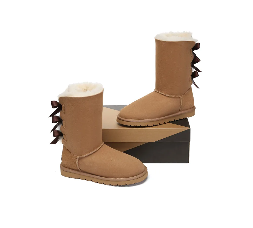 AUSTRALIAN SHEPHERD® UGG Boots Women Tall Back Bow sold by UGG Express product image thumbnail 3