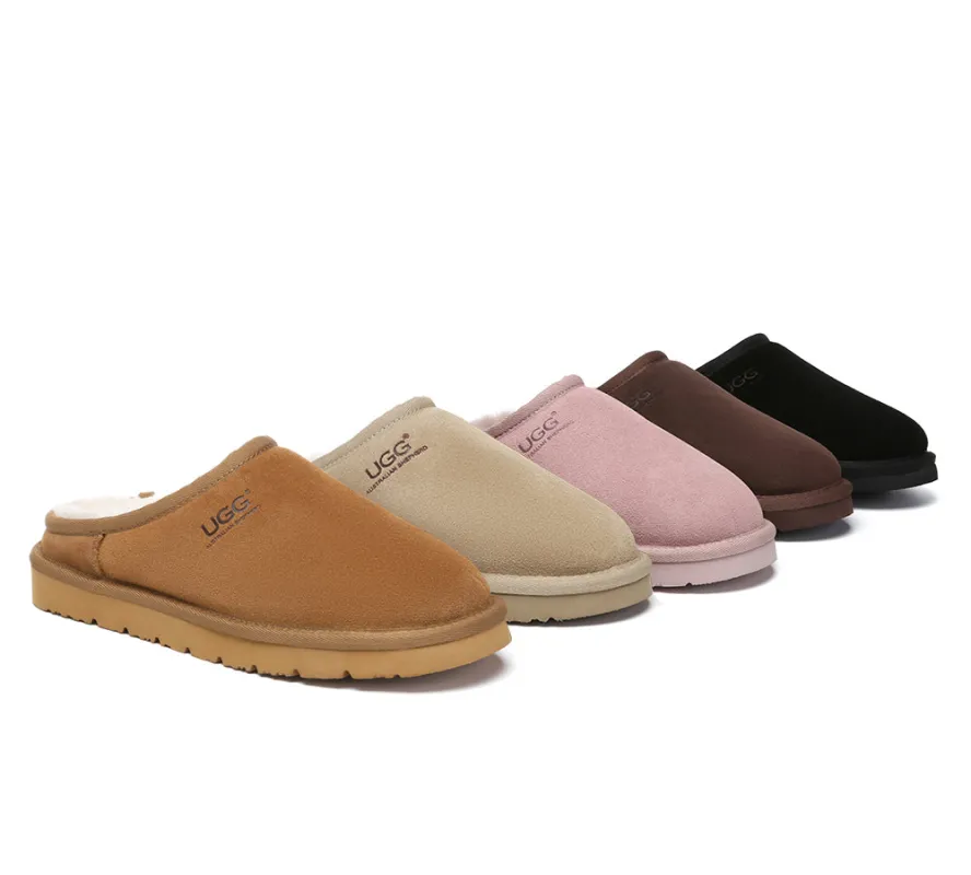 AUSTRALIAN SHEPHERD® UGG Slippers Sheepskin Wool Minimalist Classic Nano sold by UGG Express