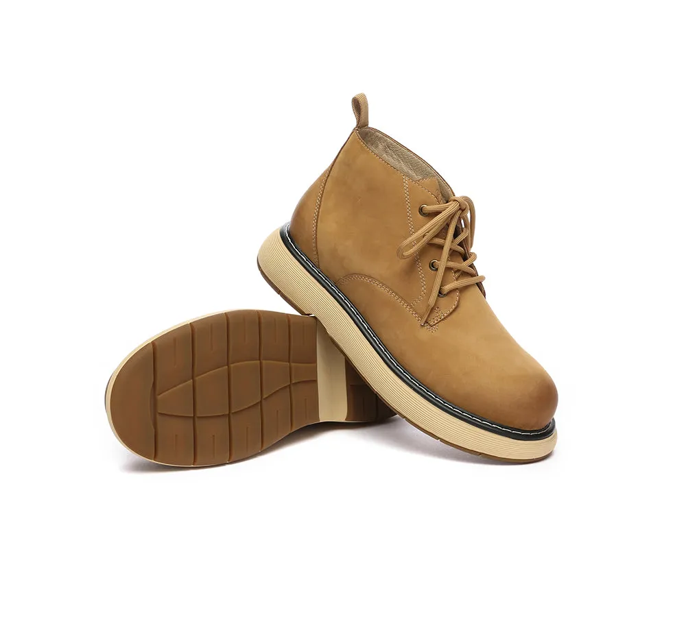 EVERAU® Men Boots Leather Casual Shoes Kaarlo sold by UGG Express product image thumbnail 4