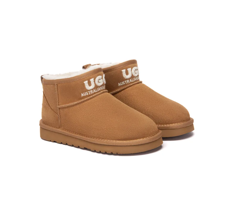 AUSTRALIAN SHEPHERD® UGG Boots Sheepskin Wool Ankle Mini Helia sold by UGG Express
