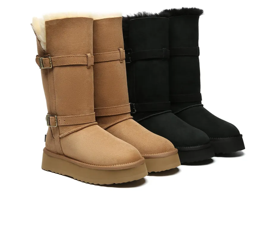 UGG EVERAU® UGG Boots Women  Knee High Platform Tall Valerie made by UGG Express