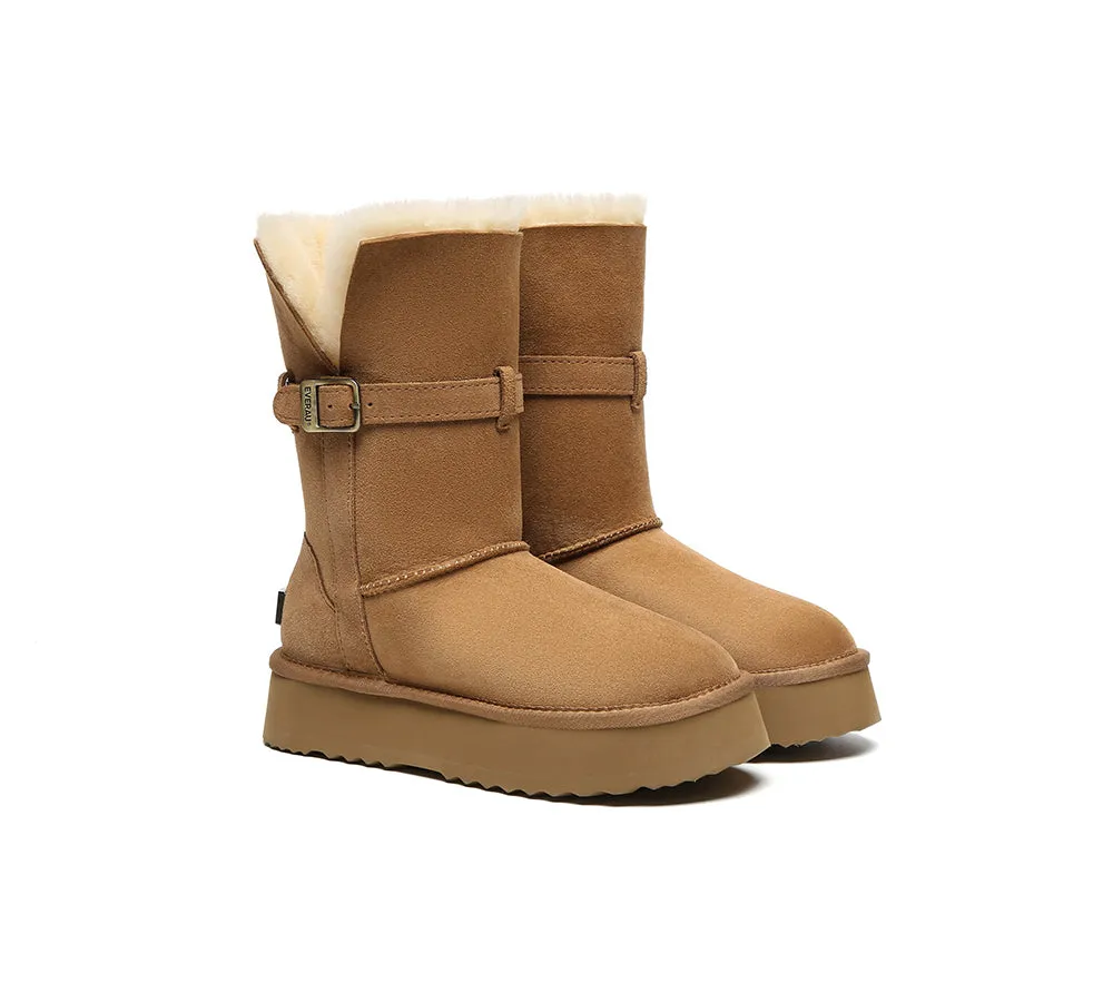 UGG EVERAU® UGG Boots Women Platform Short Valerie sold by UGG Express product image thumbnail 4