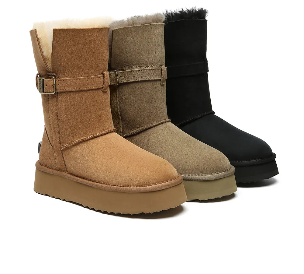 UGG EVERAU® UGG Boots Women Platform Short Valerie sold by UGG Express