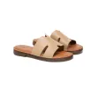 EVERAU® Women Slides Leather Ultra Soft Woven Flat Clovey sold by UGG Express
