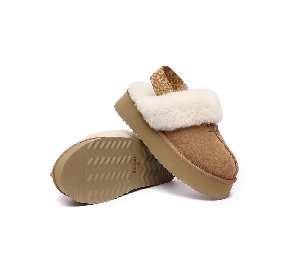 EVERAU® UGG Women Removable Strap Slingback Platform Slippers Forever sold by UGG Express product image thumbnail 5