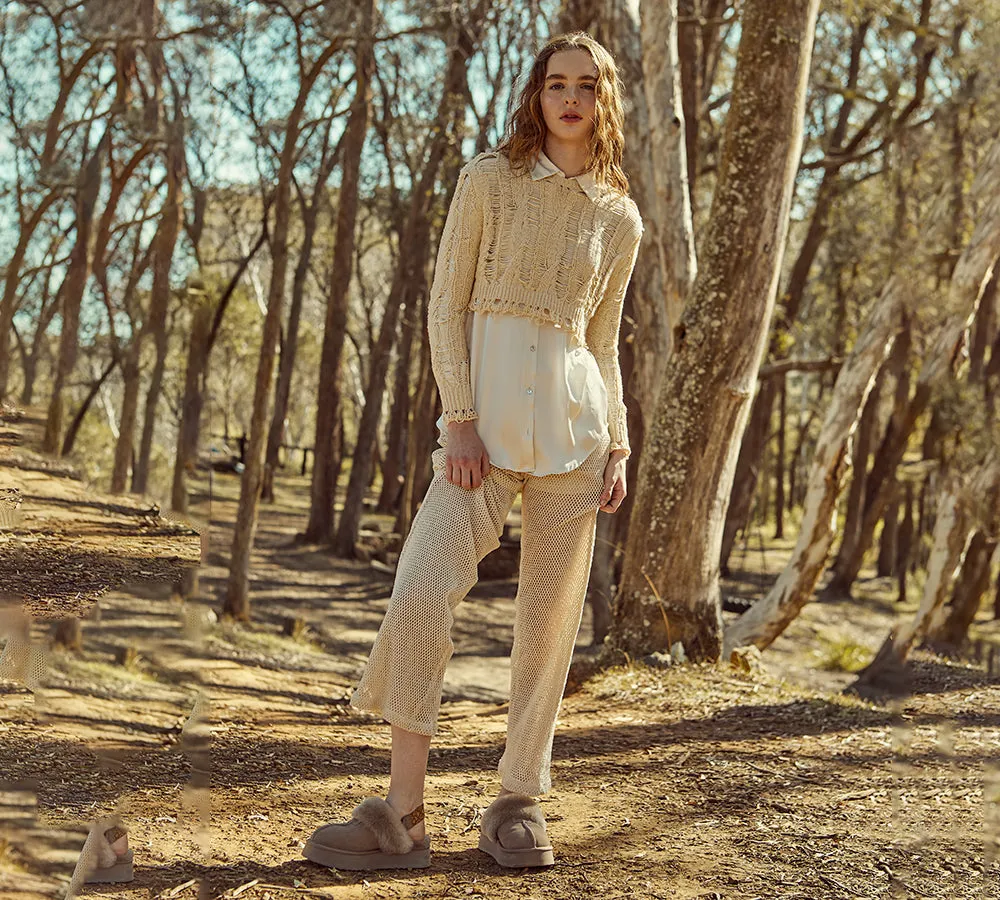 EVERAU® UGG Women Removable Strap Slingback Platform Slippers Forever sold by UGG Express product image thumbnail 2