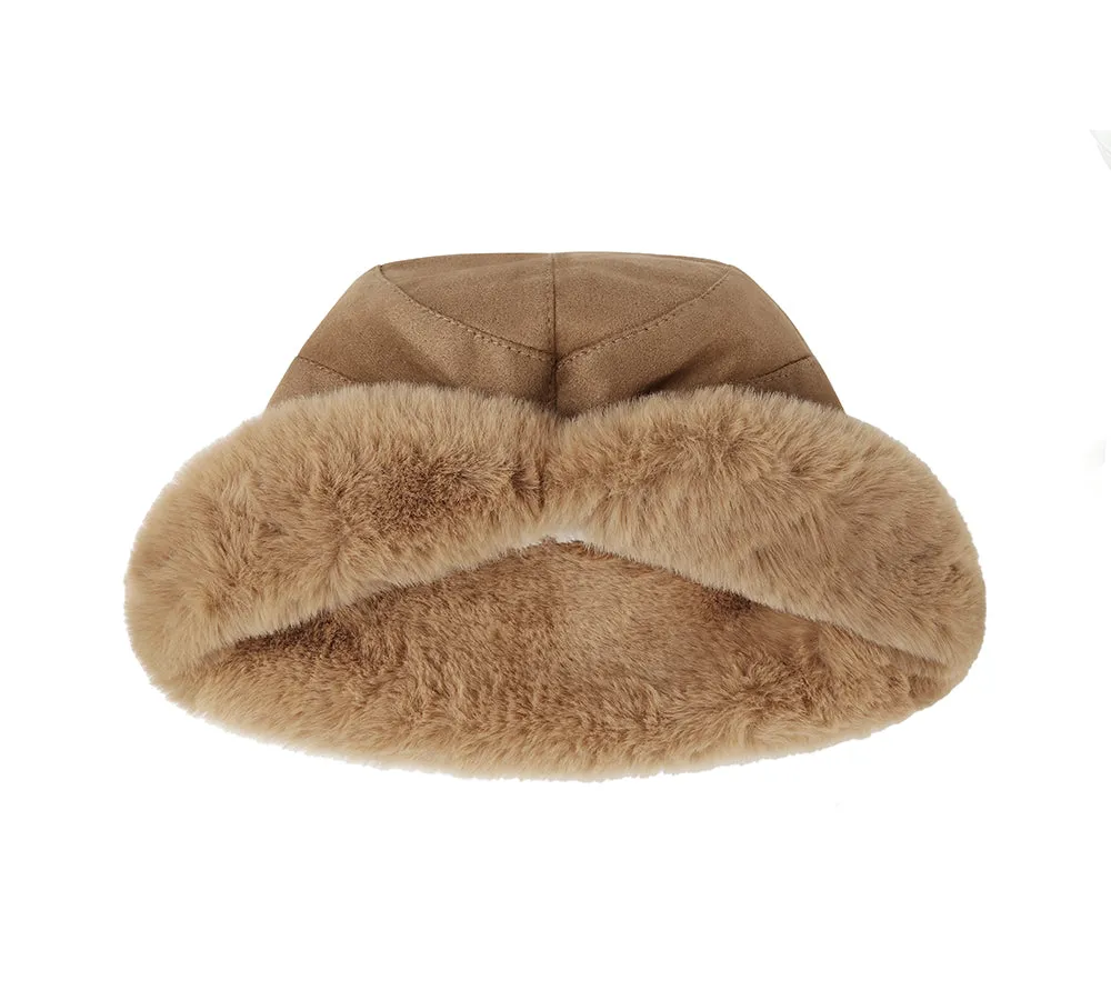 EVERAU® Fluffy Warm Bucket Hat sold by UGG Express product image thumbnail 4