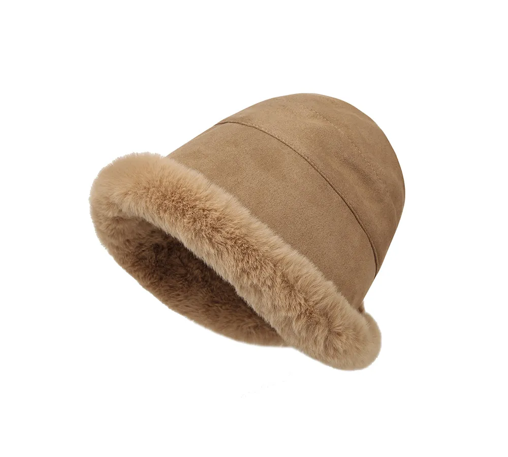 EVERAU® Fluffy Warm Bucket Hat sold by UGG Express product image thumbnail 3