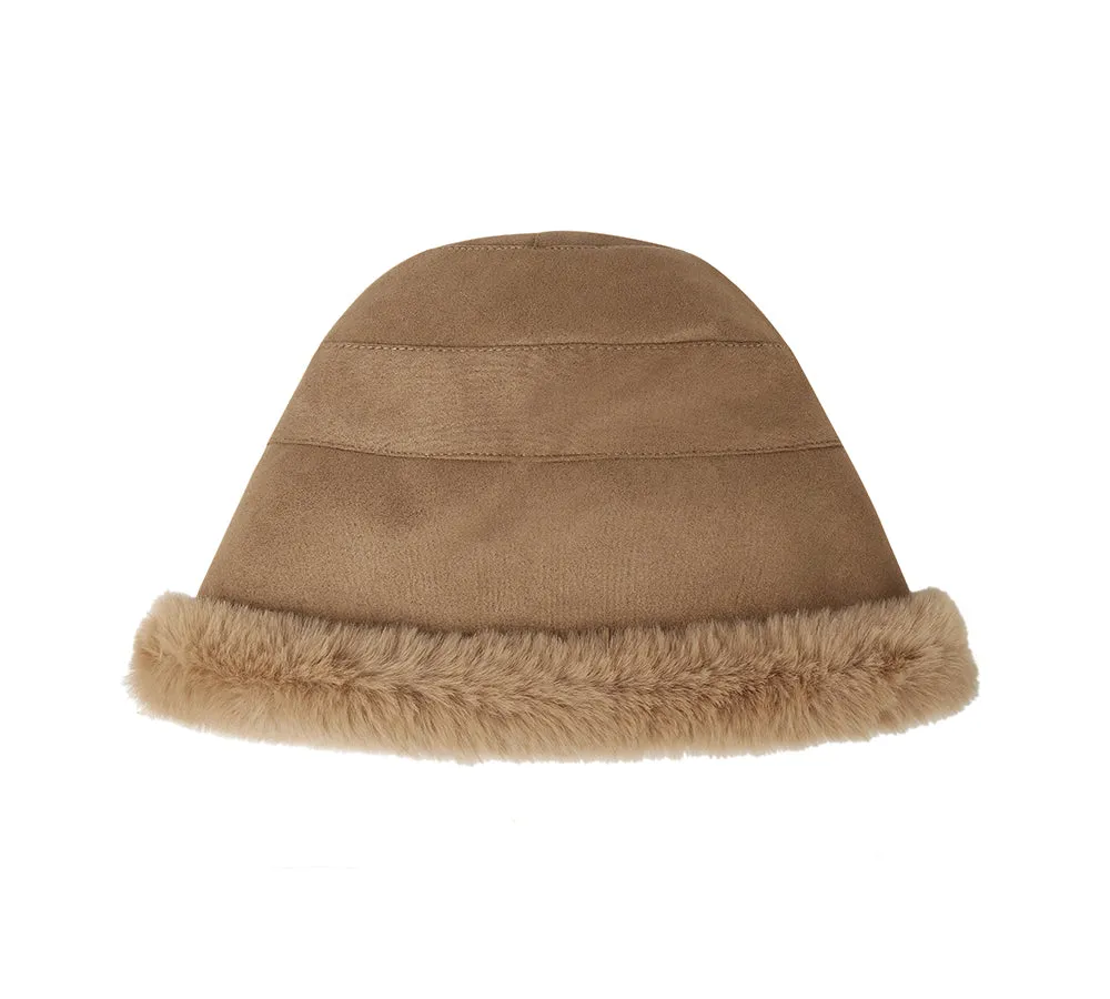 EVERAU® Fluffy Warm Bucket Hat sold by UGG Express product image thumbnail 2