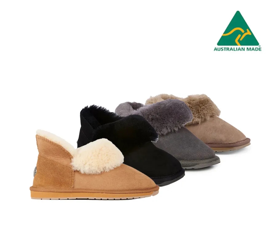 EMU® UGG Slippers Australian Made Sheepskin Wool Platinum Mintaro sold by UGG Express