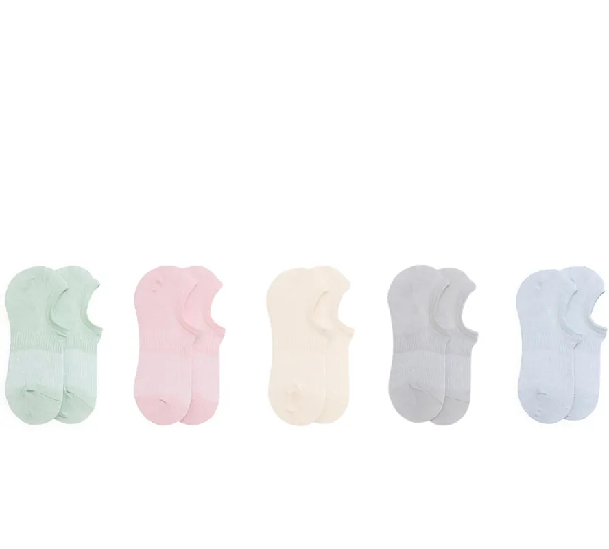 EVERAU® Cotton Shallow Mouth Fleura Socks One Pair made by UGG Express