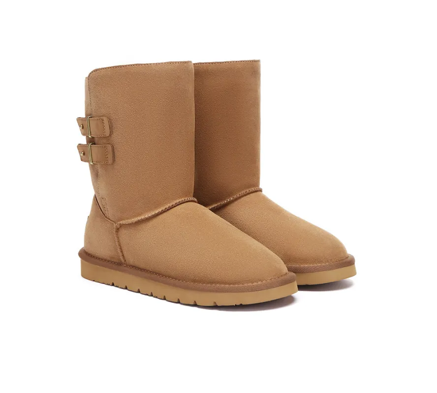 AUSTRALIAN SHEPHERD® UGG Boots  Buckle Mid Calf Winza made by UGG Express