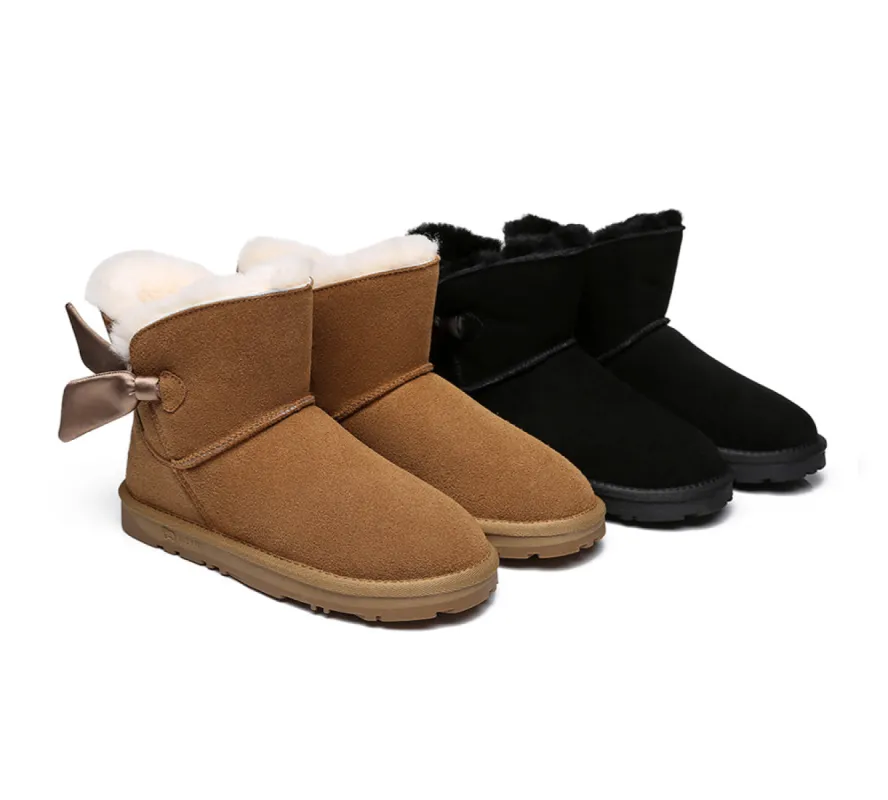 【UGG EXPRESS】EVERAU Sheepskin Ankle Chunky Platform Ariel UGG EVERAU® UGG Boots Sheepskin Wool Ankle Chunky Platform Ariel