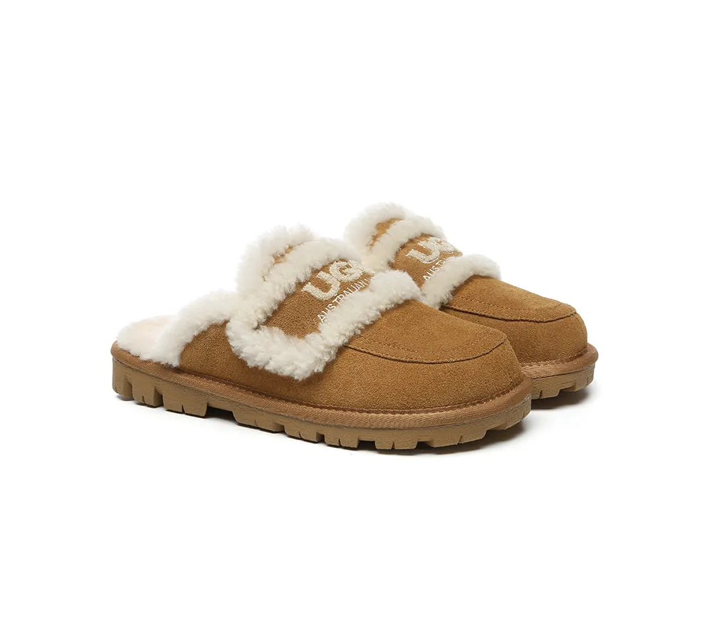 AUSTRALIAN SHEPHERD® UGG Slippers Men Sheepskin Wool Large Size Rilee sold by UGG Express product image thumbnail 2