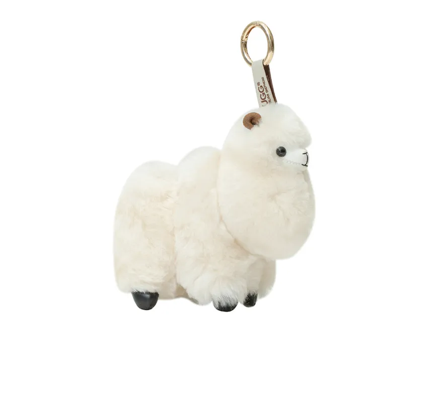AUSTRALIAN SHEPHERD® UGG Keychain Fluffy Camel Twooly sold by UGG Express