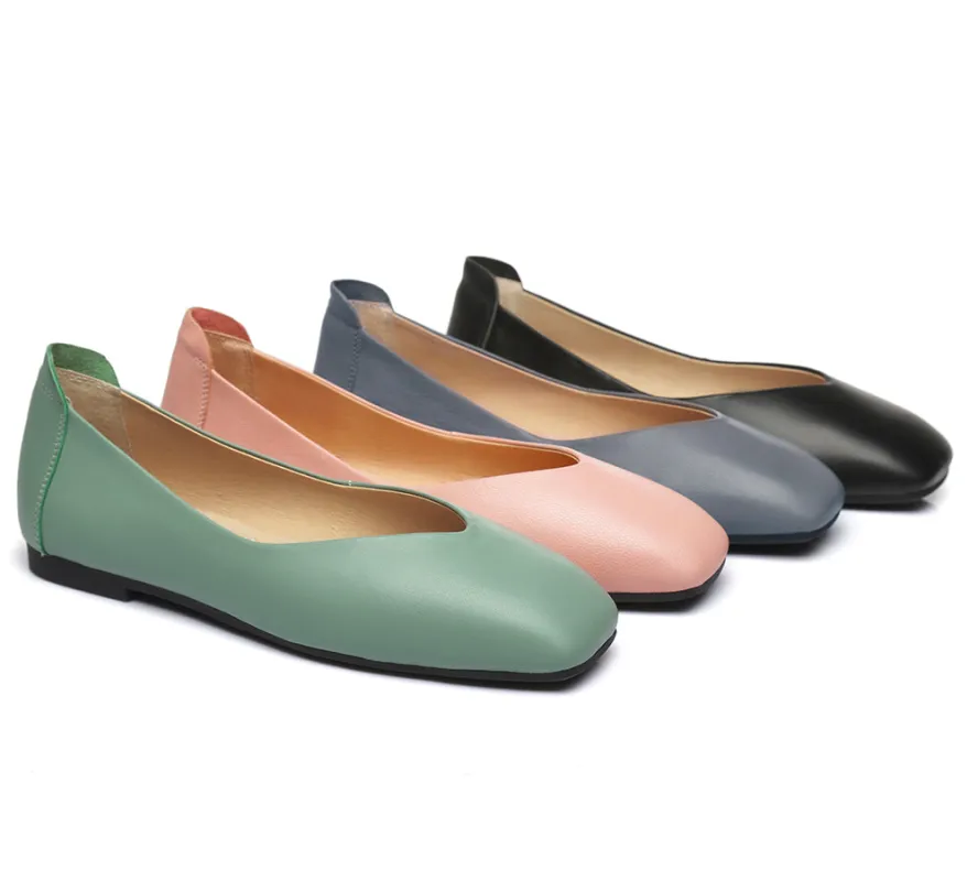 EVERAU® Women Ballet Flats Linda made by UGG Express