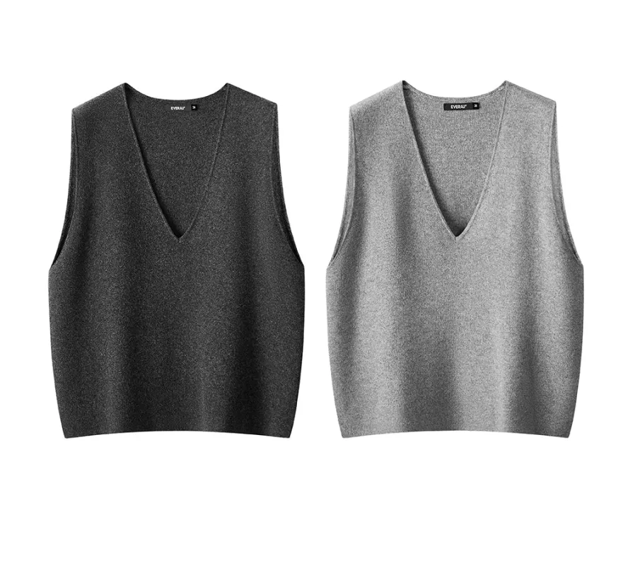 EVERAU® 100% Wool Wooly Vest made by UGG Express