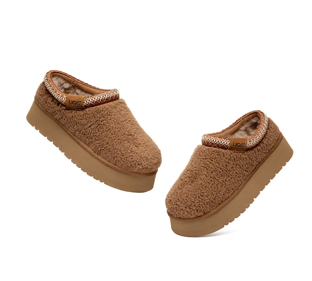AUSTRALIAN SHEPHERD® UGG Slippers Sheepskin Wool Ankle Platform Tayla sold by UGG Express product image thumbnail 4