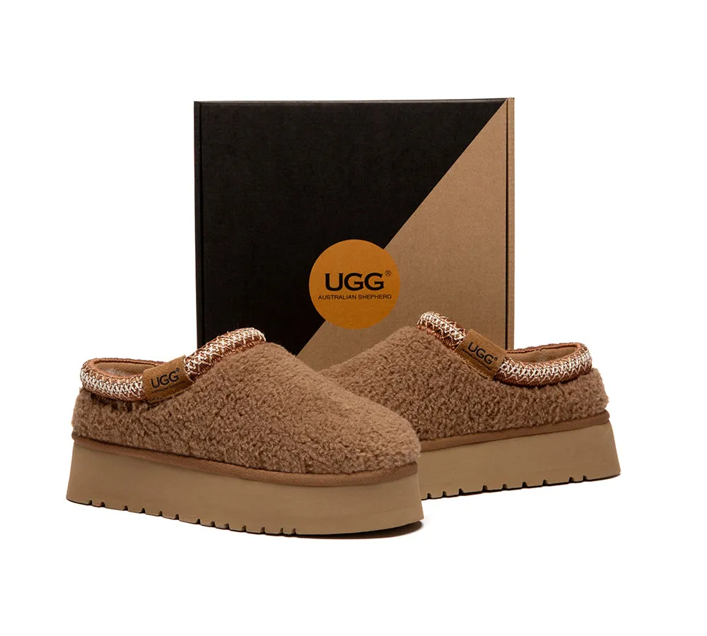 AUSTRALIAN SHEPHERD® UGG Slippers Sheepskin Wool Ankle Platform Tayla sold by UGG Express product image thumbnail 3
