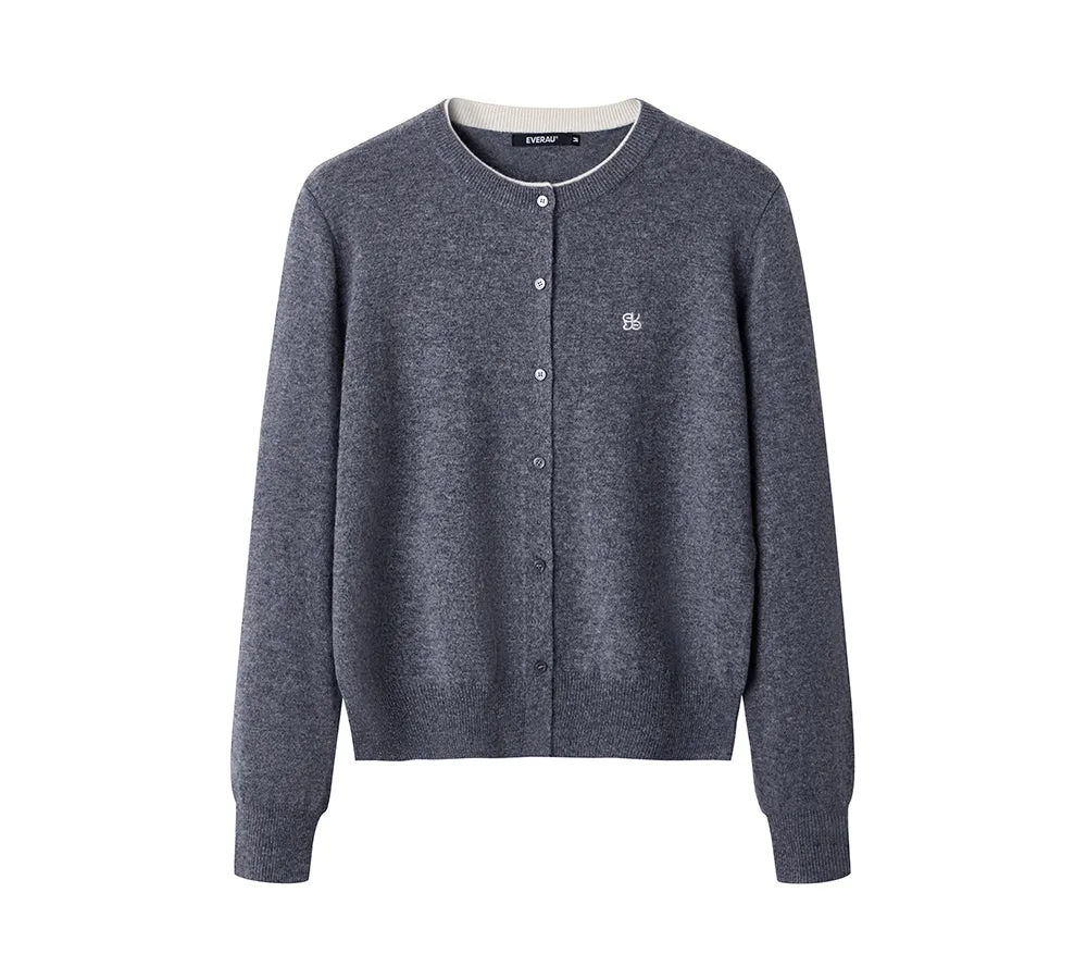 EVERAU® 100% Wool Cardigan Velly sold by UGG Express product image thumbnail 2
