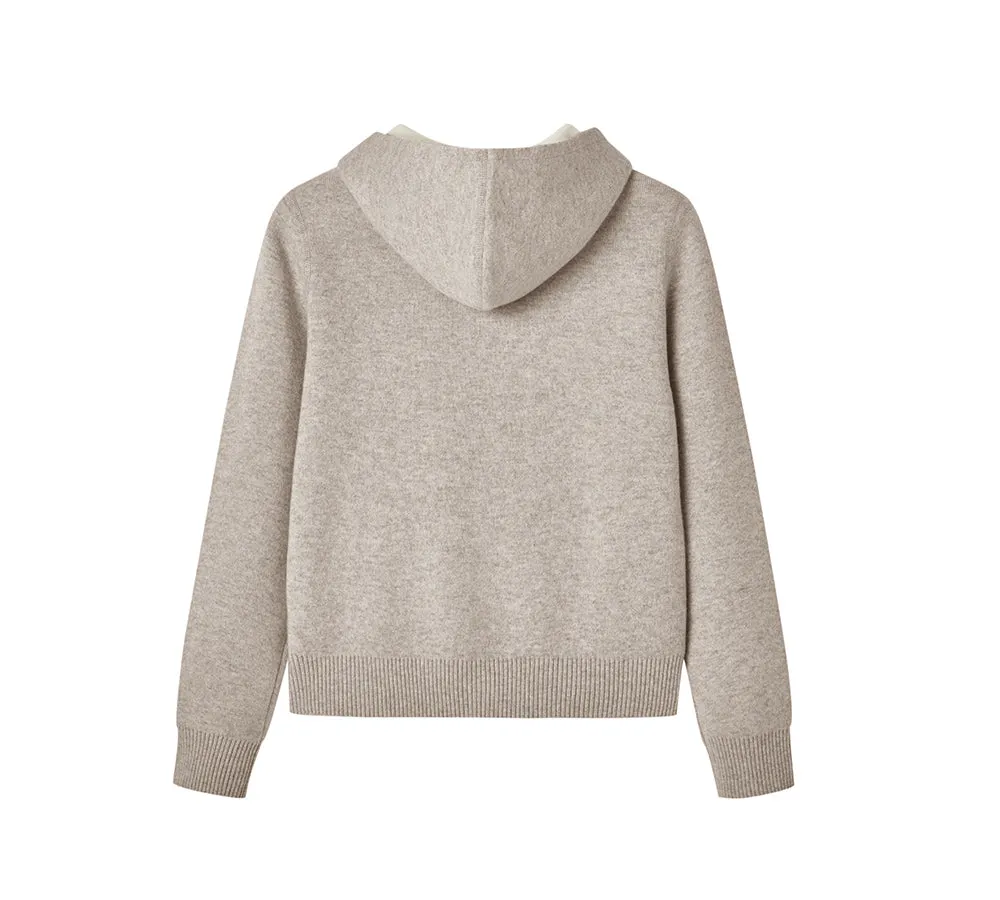 EVERAU® 100% Wool Cardigan Tanno sold by UGG Express product image thumbnail 3