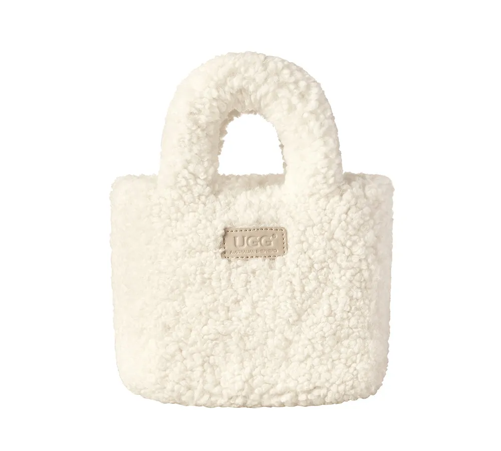 AUSTRALIAN SHEPHERD® Women Hand Over Shoulder Fluffy Boucle Bag sold by UGG Express product image thumbnail 4