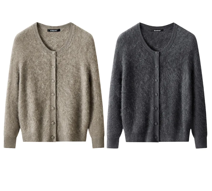 EVERAU® Yak Wool Cashmere Blend Knitwear Cardigan Morra sold by UGG Express