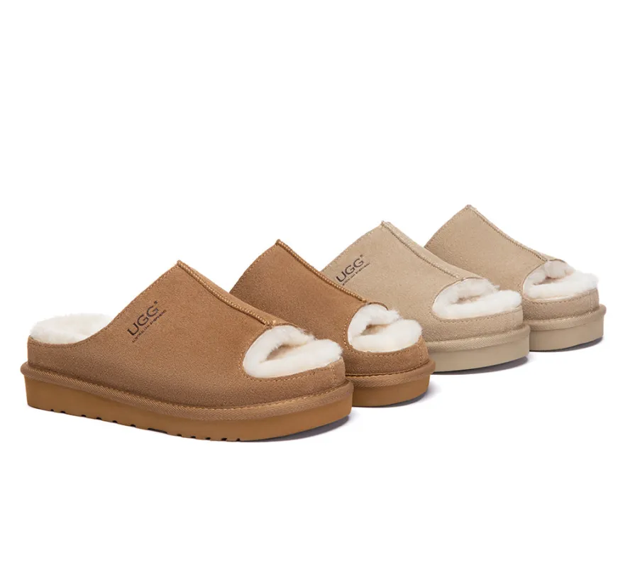 AUSTRALIAN SHEPHERD® UGG Slippers Sheepskin Wool Colven sold by UGG Express