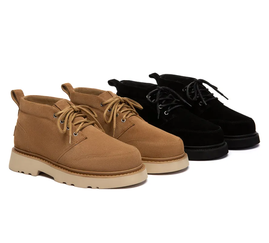 AUSTRALIAN SHEPHERD® UGG Boots Men Lace Up Ankle Casual Chukka Caelen sold by UGG Express