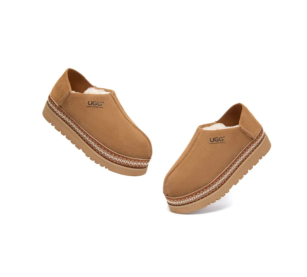 AUSTRALIAN SHEPHERD® UGG Slippers Sheepskin Wool Woven Trim Tayven sold by UGG Express product image thumbnail 5
