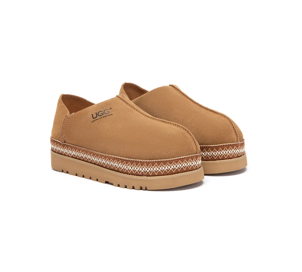 AUSTRALIAN SHEPHERD® UGG Slippers Sheepskin Wool Woven Trim Tayven sold by UGG Express product image thumbnail 2