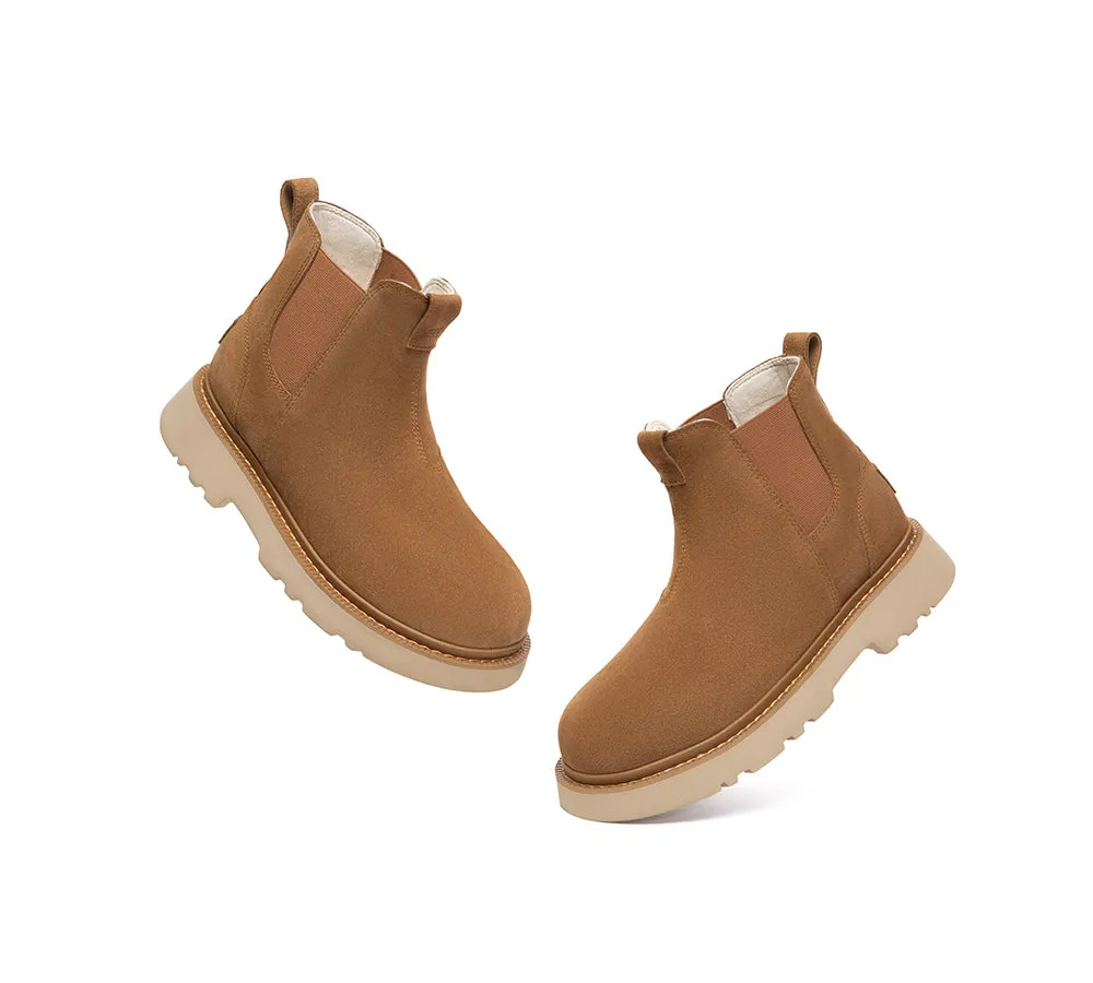 AUSTRALIAN SHEPHERD® Men Boots Leather Chelsea Casual Shoes Dravor sold by UGG Express product image thumbnail 4